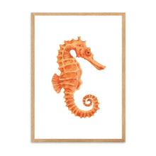 Load image into Gallery viewer, Seahorse Orange Tones | Wall Art