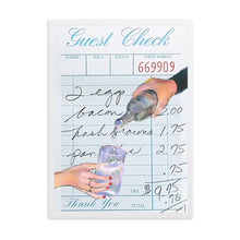 Load image into Gallery viewer, Guest Check Cheers Blue II | Wall Art