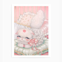 Load image into Gallery viewer, Coquette Vintage Puppy | Wall Art Print