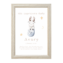 Load image into Gallery viewer, Personalised The Capricorn Baby