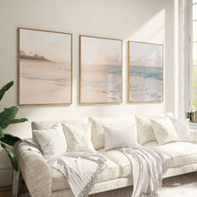 Load image into Gallery viewer, Pastel Ocean II Set of 3 | Gallery Wall