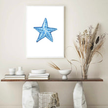 Load image into Gallery viewer, Starfish Blue | Wall Art