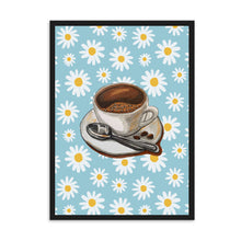Load image into Gallery viewer, Coffee & Daisies | Wall Art