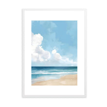Load image into Gallery viewer, Beach & Blue Skies | Wall Art