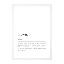 Load image into Gallery viewer, Love Definition II White