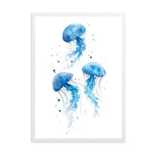 Load image into Gallery viewer, Jellyfish Blue III | Wall Art
