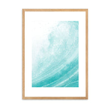 Load image into Gallery viewer, Crashing Waves Blue | Wall Art
