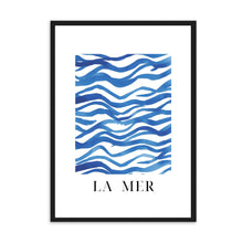 Load image into Gallery viewer, Watercolour Waves La Mer | Wall Art