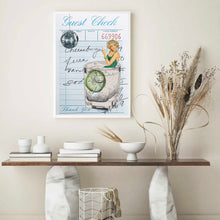 Load image into Gallery viewer, Guest Check Cocktail Disco Ball Blue | Wall Art