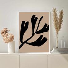 Load image into Gallery viewer, Matisse Black & Brown VII | Wall Art
