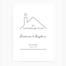 Load image into Gallery viewer, Personalised Our New Home