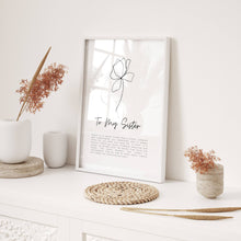 Load image into Gallery viewer, To My Sister I