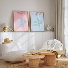 Load image into Gallery viewer, Preppy Pastel Beach I Set of 3 | Gallery Wall