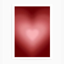 Load image into Gallery viewer, Glowing Love Heart | Wall Art Print