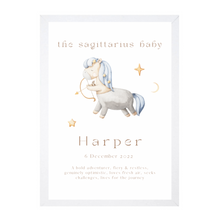 Load image into Gallery viewer, Personalised The Sagittarius Baby