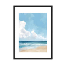 Load image into Gallery viewer, Beach & Blue Skies | Wall Art