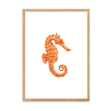 Load image into Gallery viewer, Seahorse Orange Tones | Wall Art