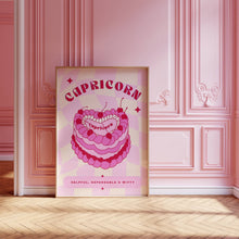 Load image into Gallery viewer, Capricorn Birthday Cake | Art Print