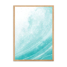 Load image into Gallery viewer, Crashing Waves Blue | Wall Art