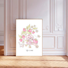 Load image into Gallery viewer, Vintage Life Is Sweet | Wall Art Print