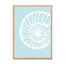 Load image into Gallery viewer, Seashell Blue Big | Wall Art
