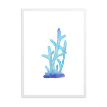 Load image into Gallery viewer, Coral Blue | Wall Art