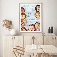 Load image into Gallery viewer, Guest Check Group Blue | Wall Art