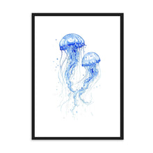 Load image into Gallery viewer, Jellyfish Blue I | Wall Art