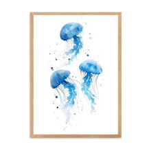 Load image into Gallery viewer, Jellyfish Blue III | Wall Art
