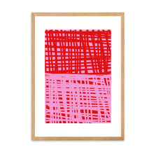 Load image into Gallery viewer, Red & Pink Abstract I | Wall Art