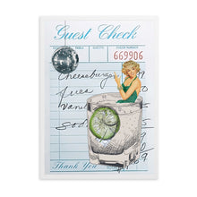 Load image into Gallery viewer, Guest Check Cocktail Disco Ball Blue | Wall Art