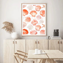 Load image into Gallery viewer, Seashells Orange I | Wall Art