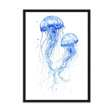 Load image into Gallery viewer, Jellyfish Blue I | Wall Art