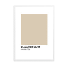 Load image into Gallery viewer, Beached Sand Beige Colour Swatch | Wall Art