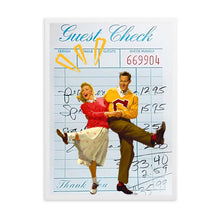 Load image into Gallery viewer, Guest Check Love Couple Blue III | Wall Art