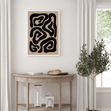 Load image into Gallery viewer, Matisse Black & Brown XIX | Wall Art