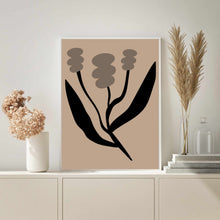 Load image into Gallery viewer, Matisse Black & Brown X | Wall Art