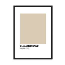 Load image into Gallery viewer, Beached Sand Beige Colour Swatch | Wall Art