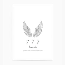 Load image into Gallery viewer, Angel Number 777 Luck