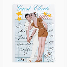 Load image into Gallery viewer, Guest Check Couple Putt Pink | Wall Art