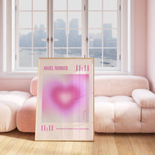 Load image into Gallery viewer, Angel Number 11:11 Heart Aura