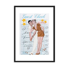 Load image into Gallery viewer, Guest Check Couple Putt Pink | Wall Art