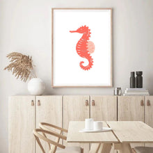 Load image into Gallery viewer, Seahorse Coral | Wall Art