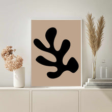 Load image into Gallery viewer, Matisse Black & Brown XV | Wall Art