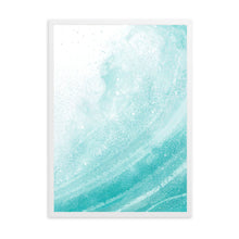 Load image into Gallery viewer, Crashing Waves Blue | Wall Art