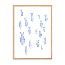 Load image into Gallery viewer, Little Fishies Blue | Wall Art