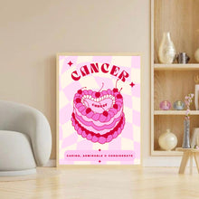 Load image into Gallery viewer, Cancer Birthday Cake | Art Print
