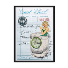 Load image into Gallery viewer, Guest Check Cocktail Disco Ball Blue | Wall Art