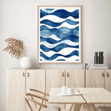 Load image into Gallery viewer, Watercolour Waves I | Wall Art