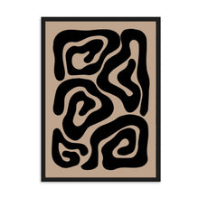 Load image into Gallery viewer, Matisse Black & Brown XIX | Wall Art